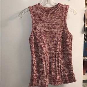 Loft high neck tank sweater